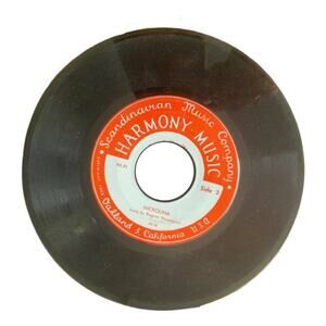 Ragnar Hasselgren Nickolina 45 RPM Harmony Music Scandinavian Music Comp 1948